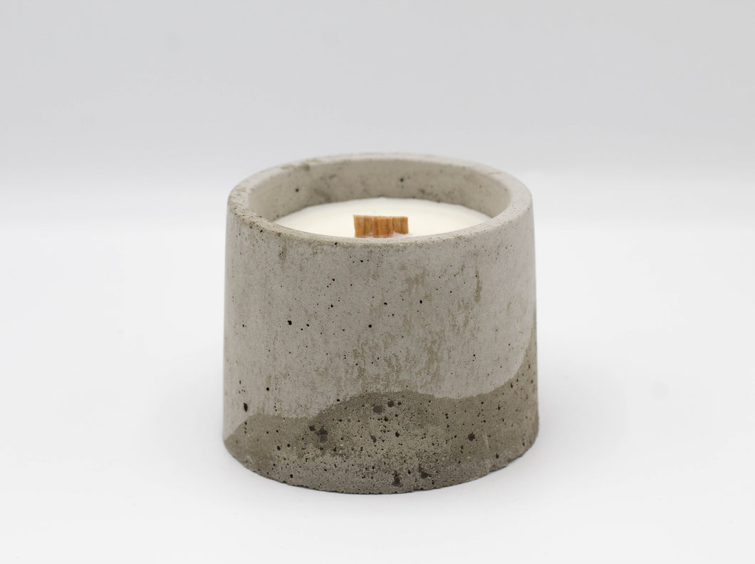 Round Cement Candle