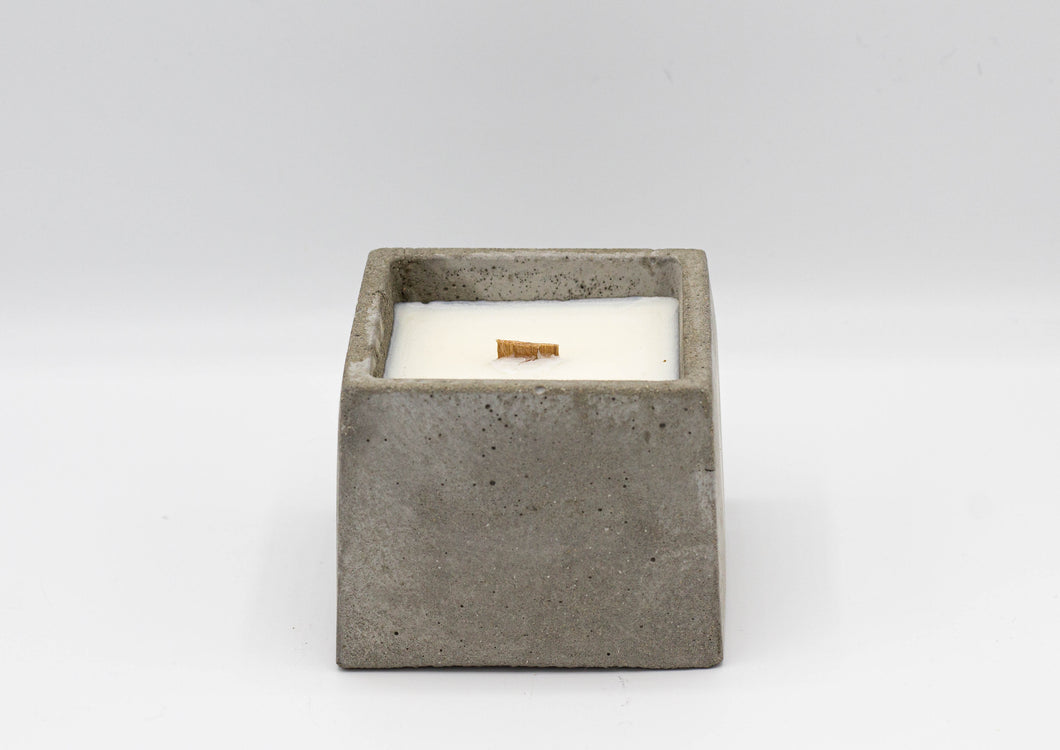 Square Cement Candle